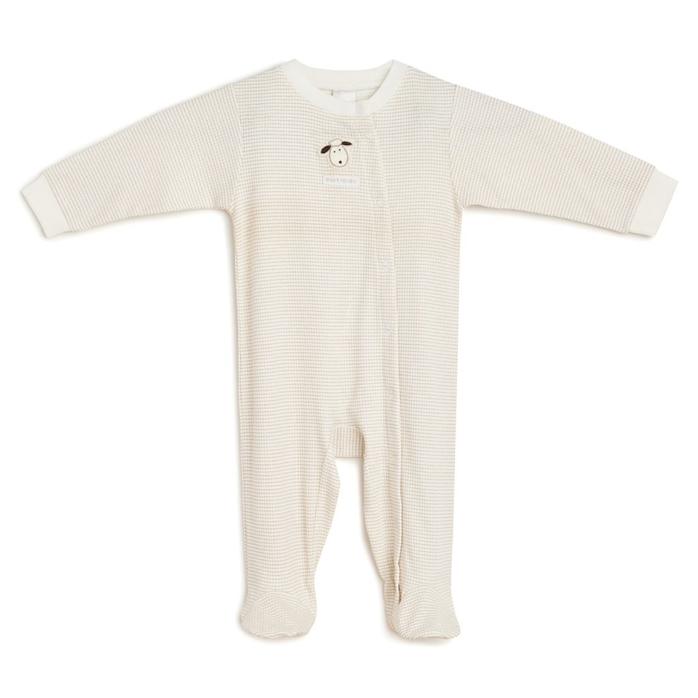 ROOTS BABY LAMB STRIPE SLEEPER